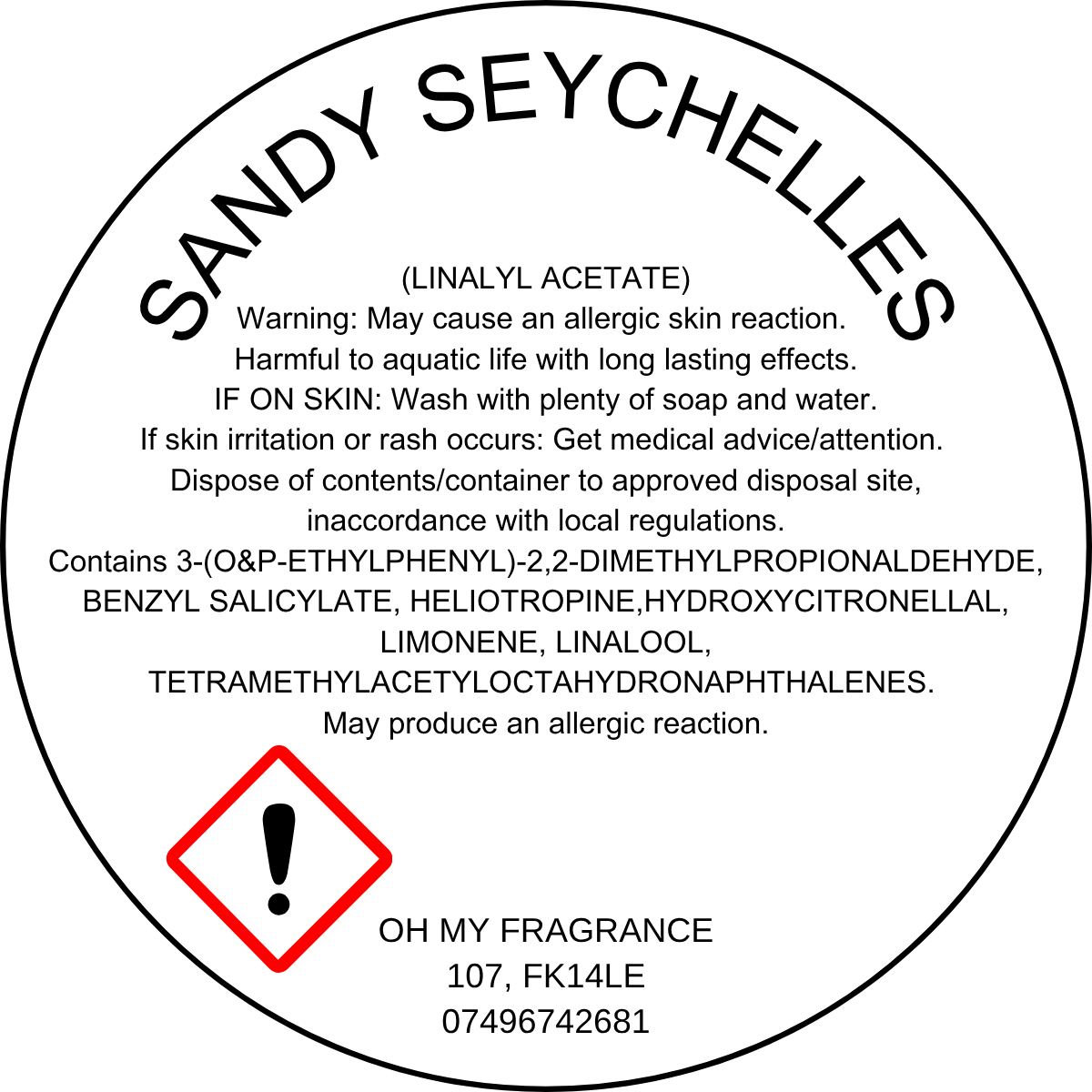 Sandy Seychelles - Discontinued