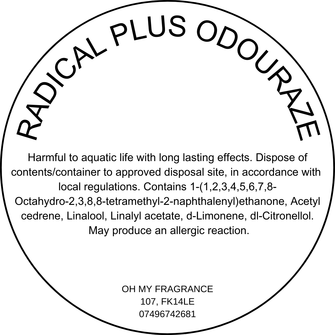 Radical Plus Odouraze