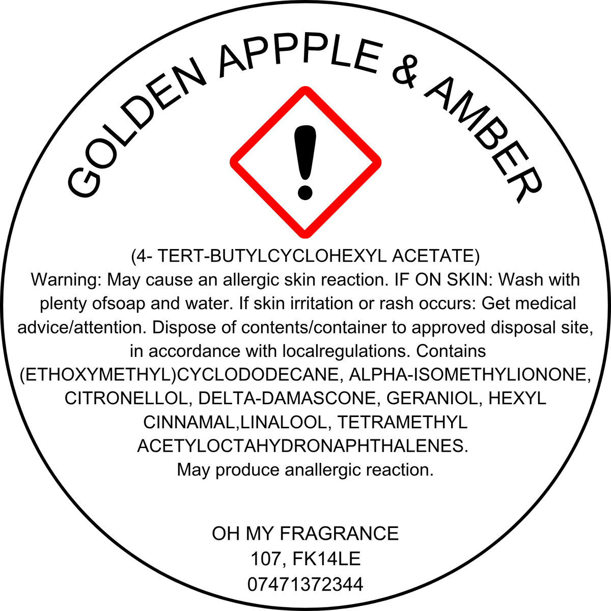 Golden Apple & Amber