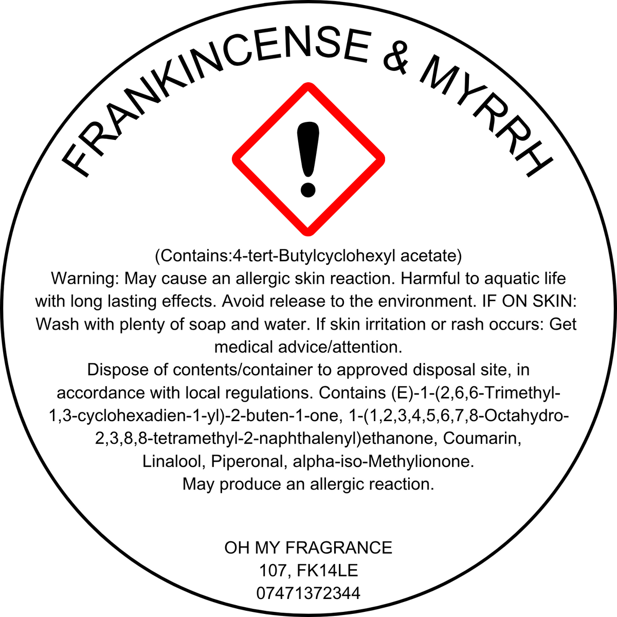 Frankincense & Myrrh