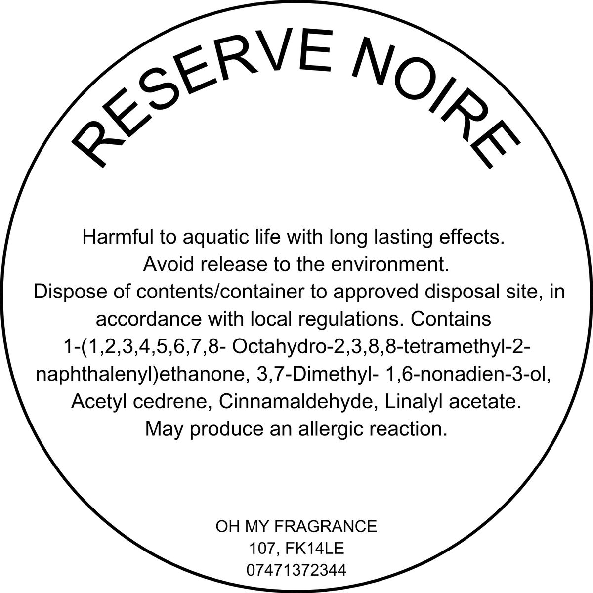Reserve Noire