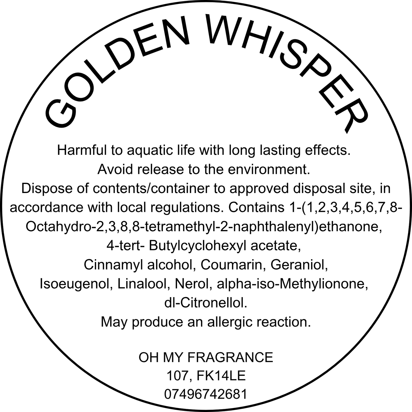 Golden Whispher