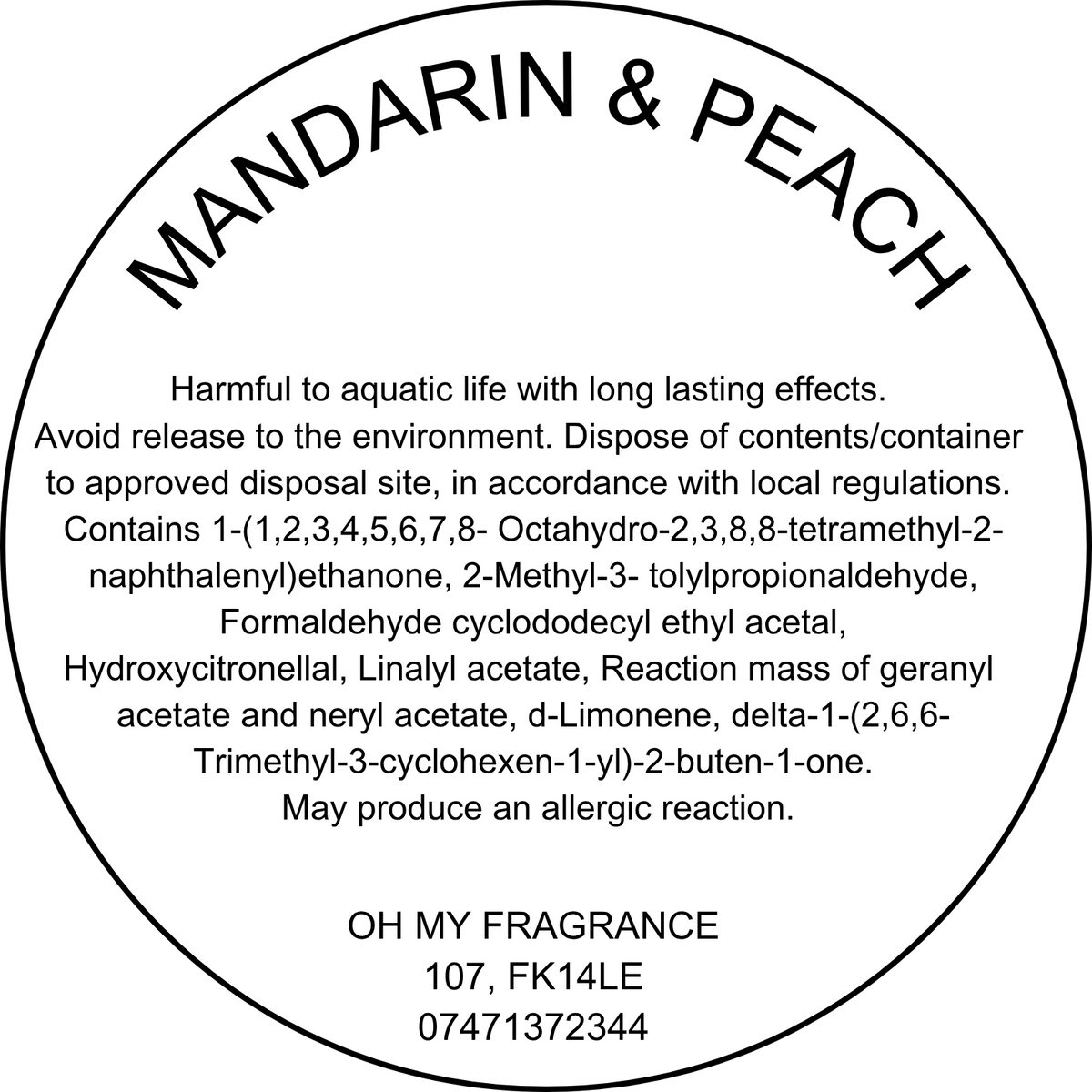 Mandarin & Peach - Discontinued