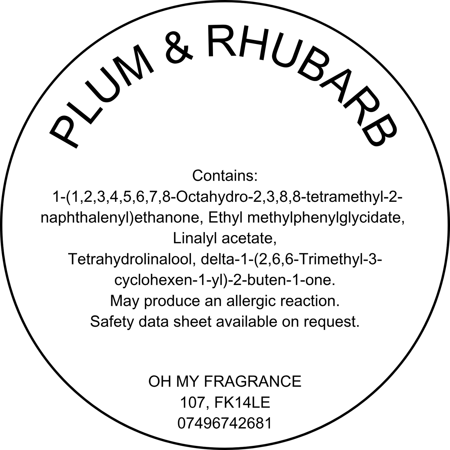 Plum & Rhubarb