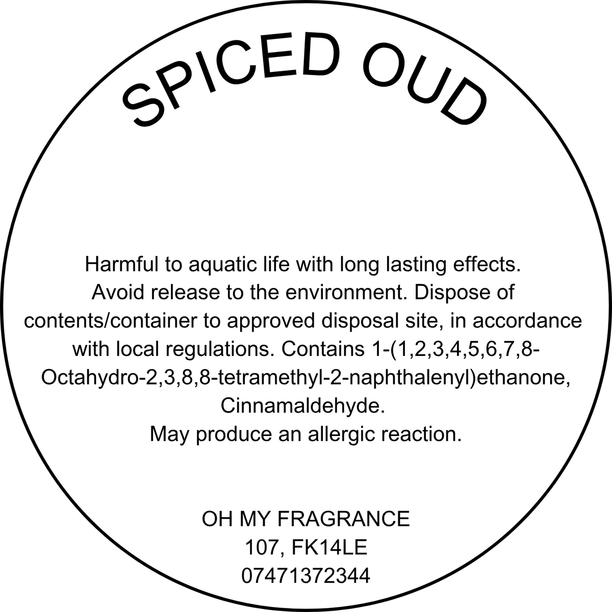 Spiced Oud