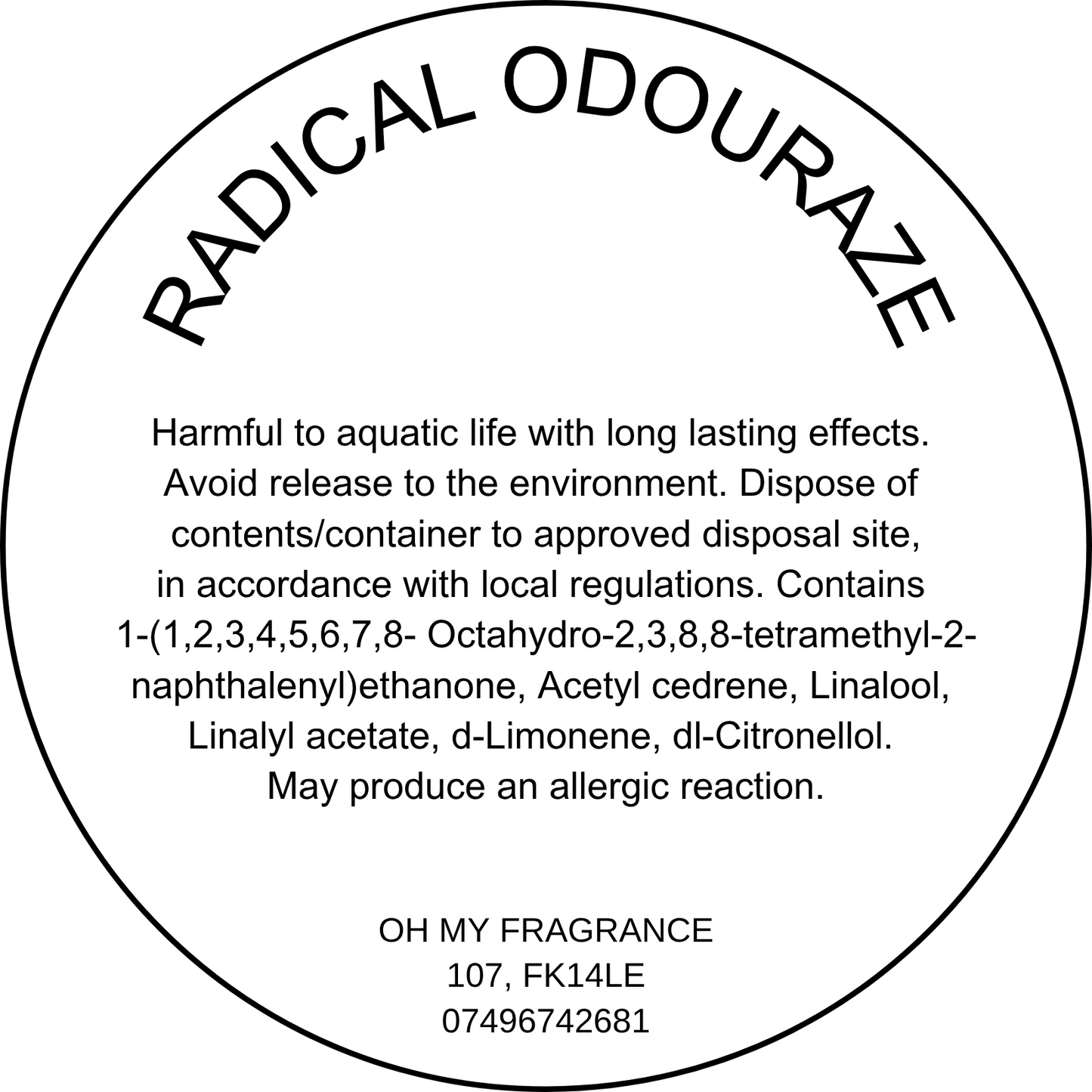 Radical Odouraze