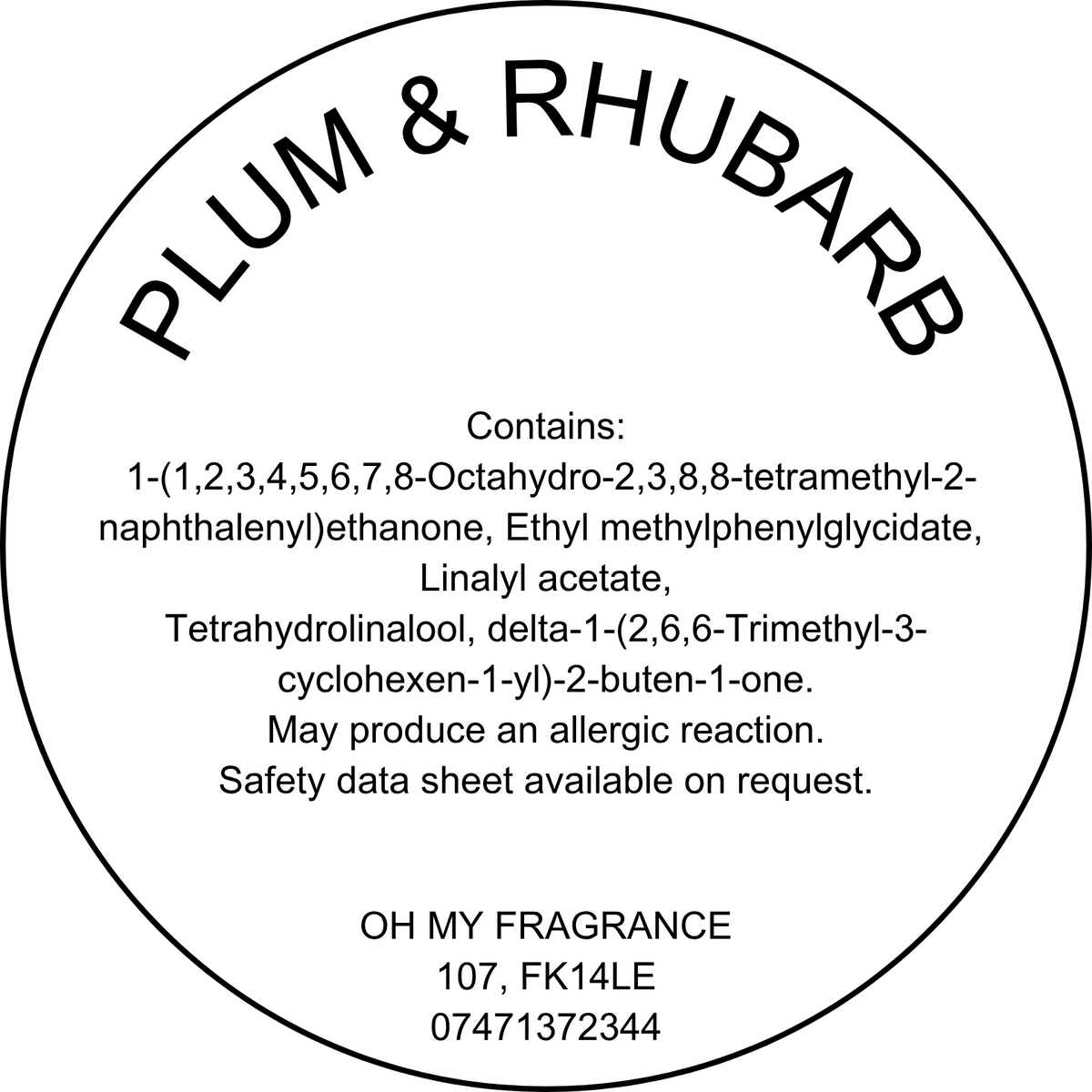 Plum & Rhubarb