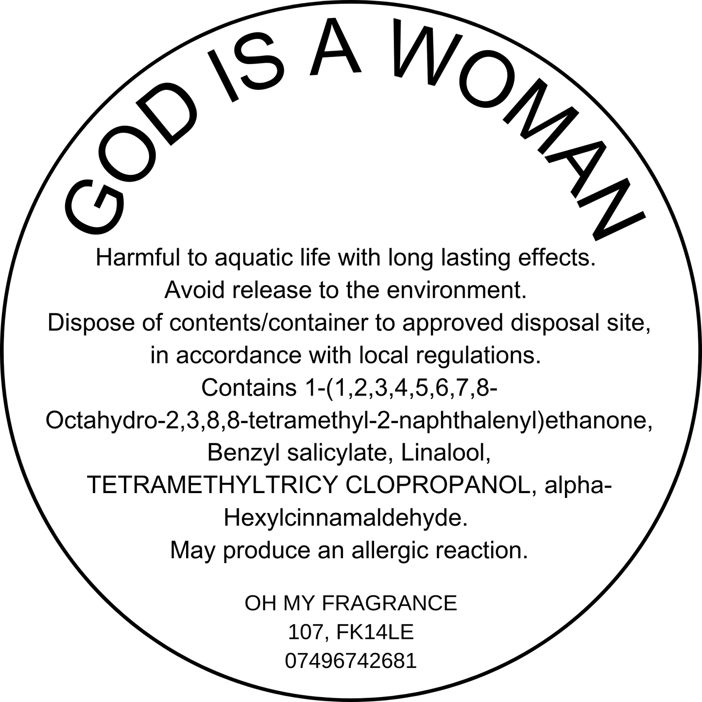 God Is A Woman - Discontinued