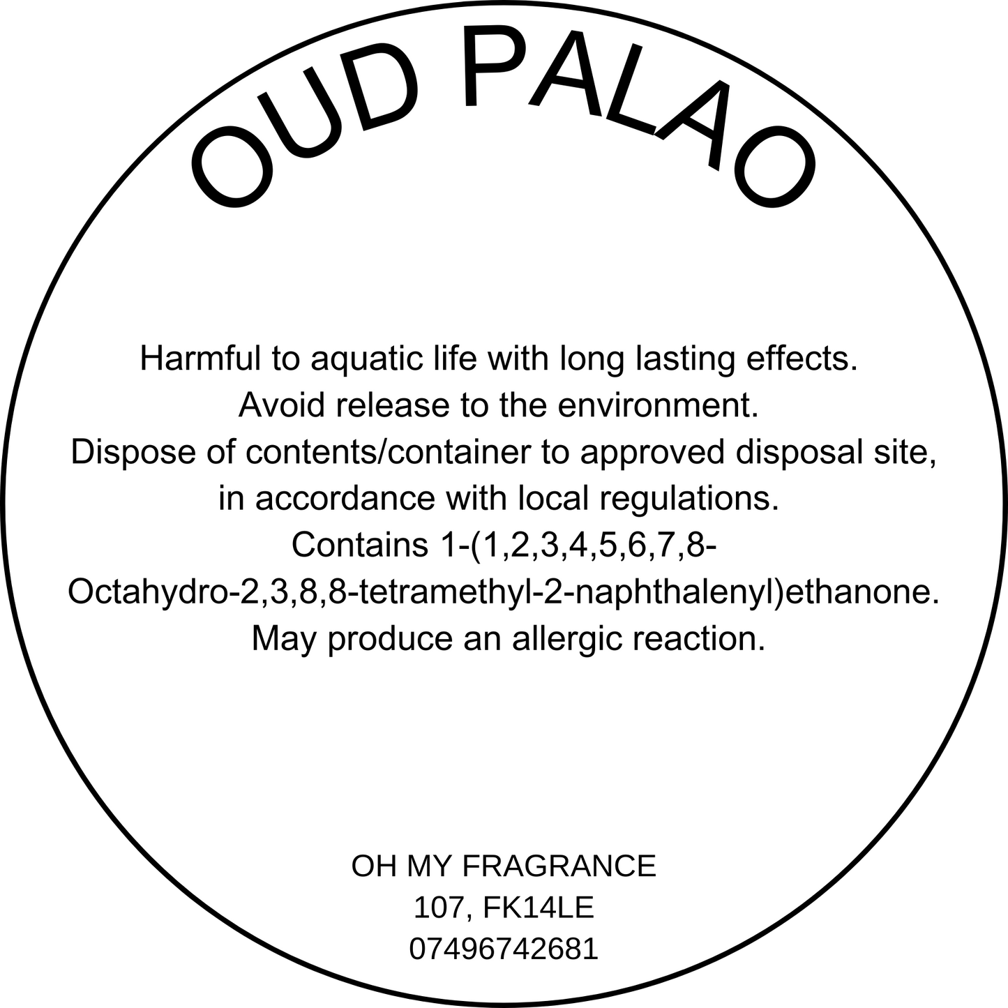 Oud Palao - Discontinued