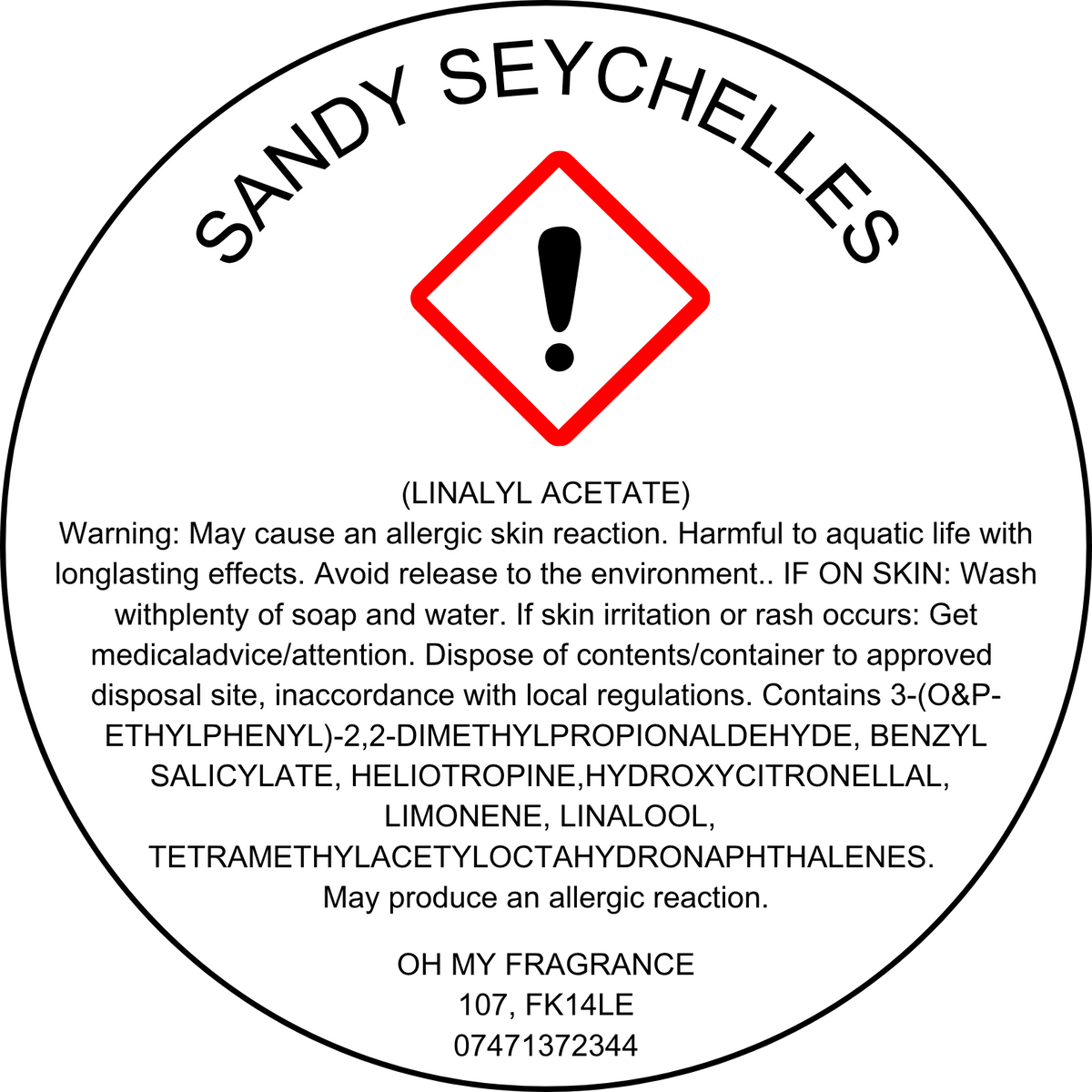 Sandy Seychelles - Discontinued