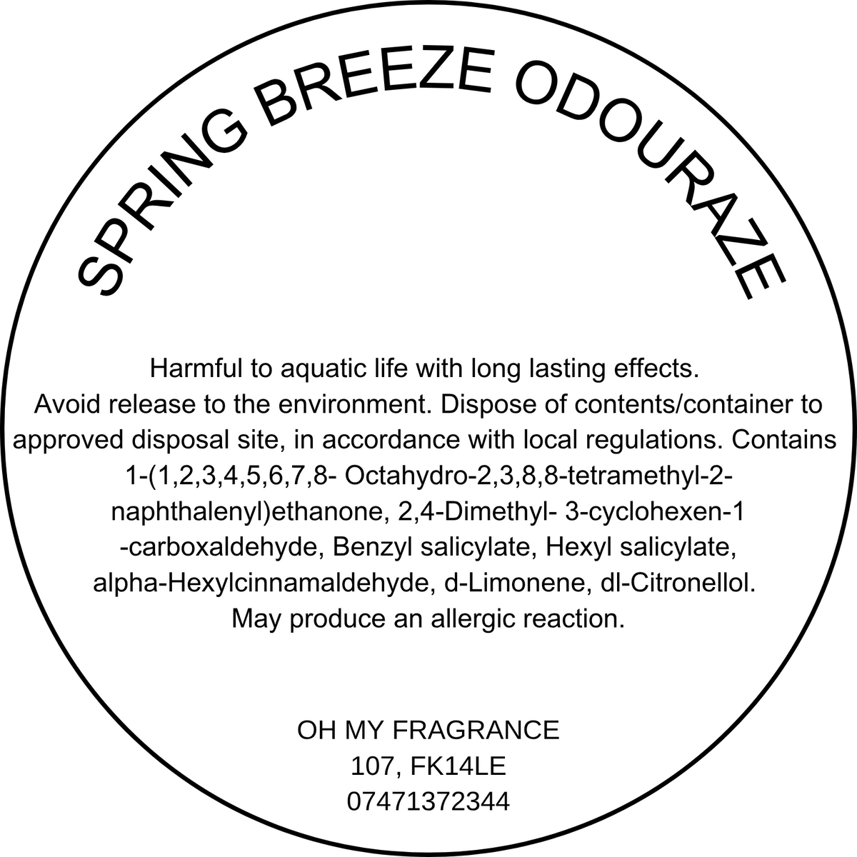 Spring Breeze Odouraze