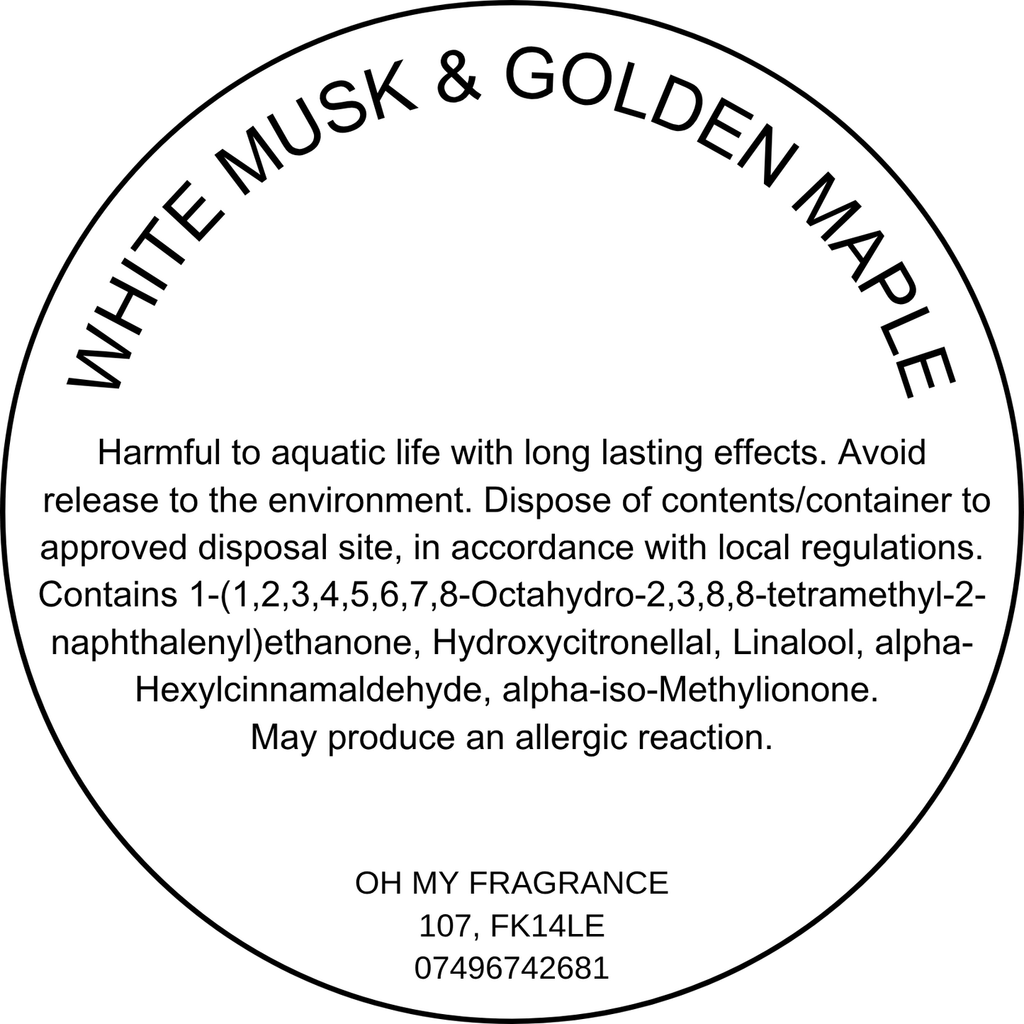 White Musk & Golden Maple