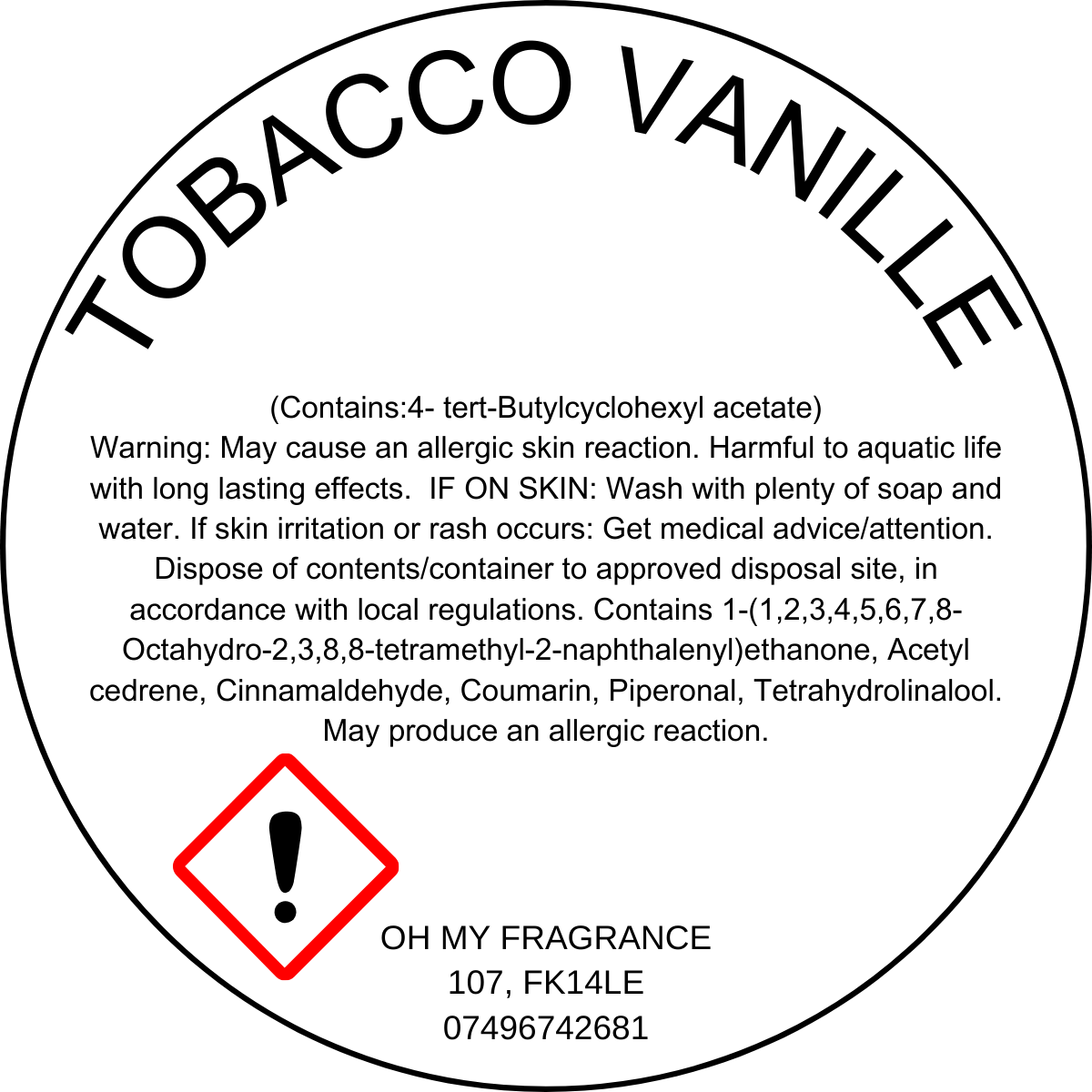 Tobacco Vanille
