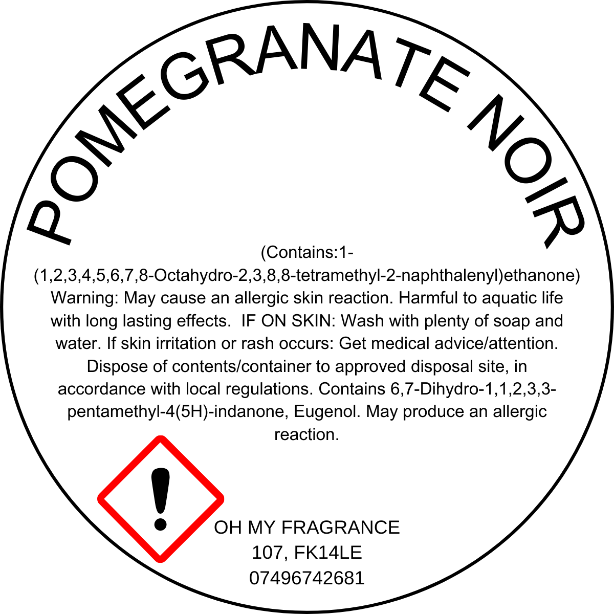 Pomegranate Noir