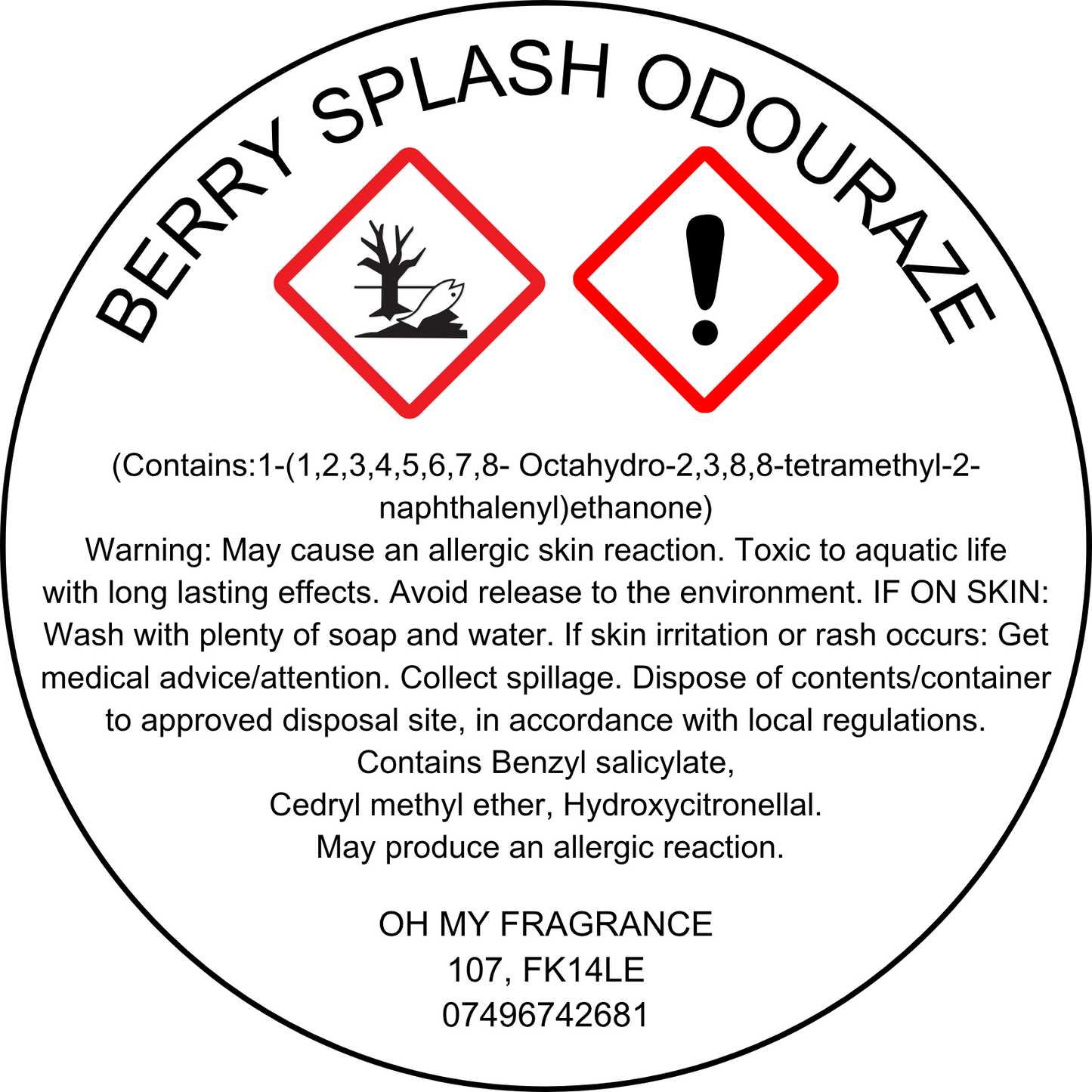 Berry Splash Odouraze