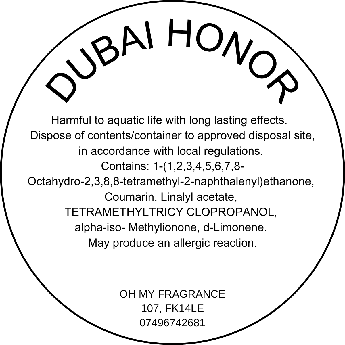 Dubai Honor