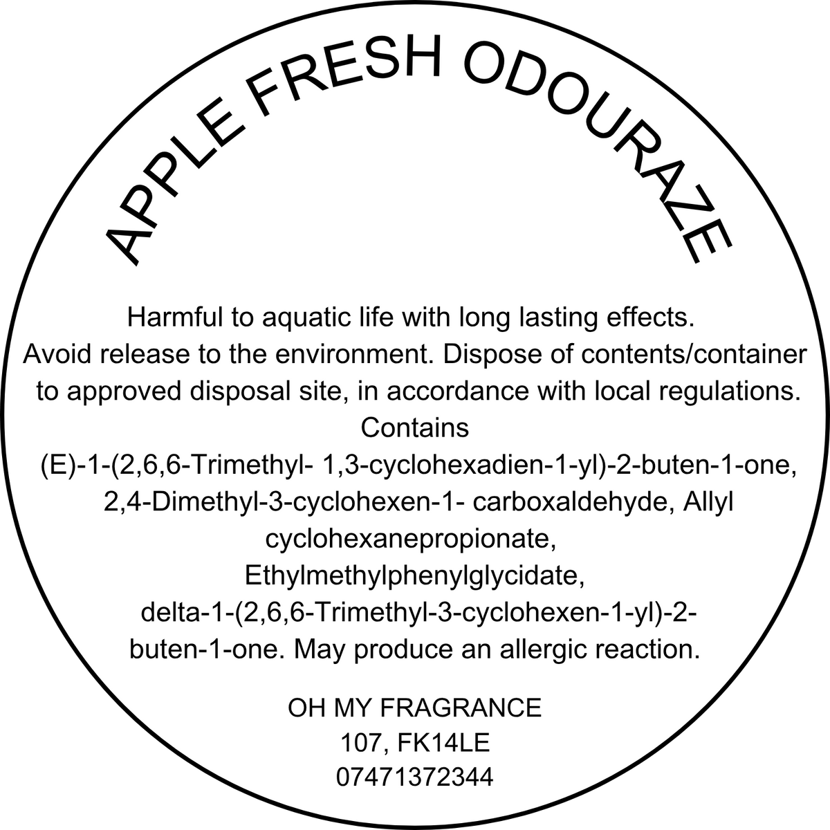 Apple Fresh Odouraze