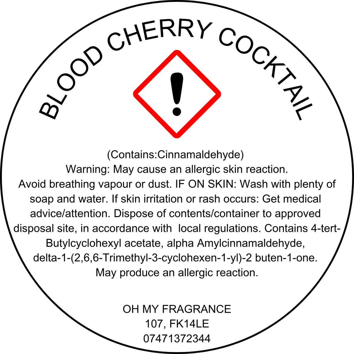 Blood Cherry Cocktail
