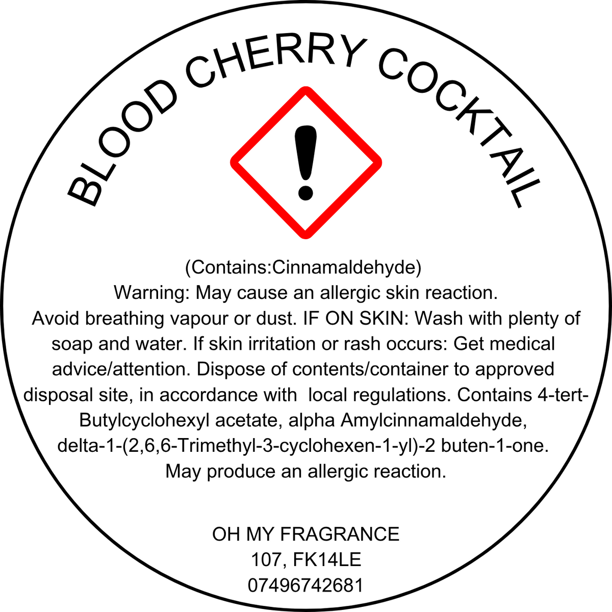 Blood Cherry Cocktail