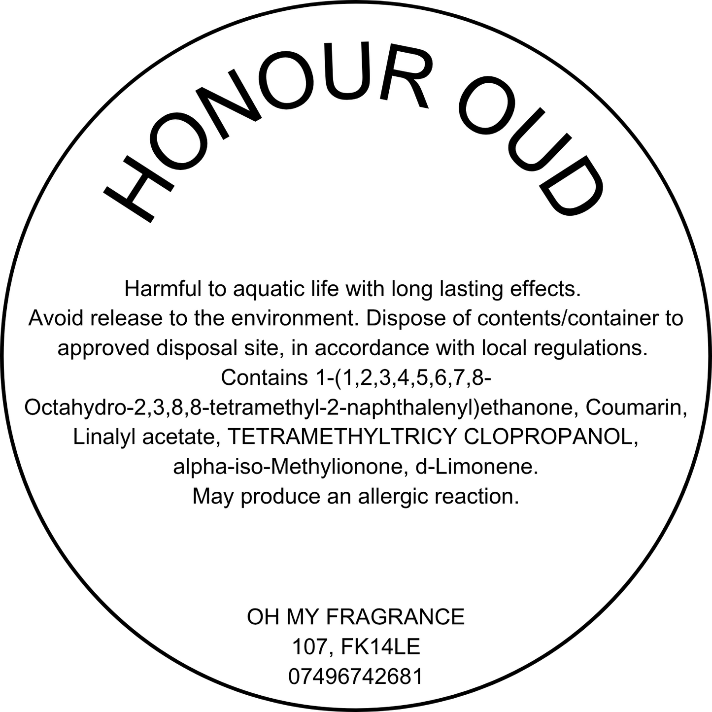 Honour Oud