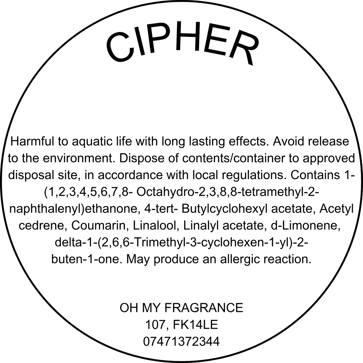 Cipher