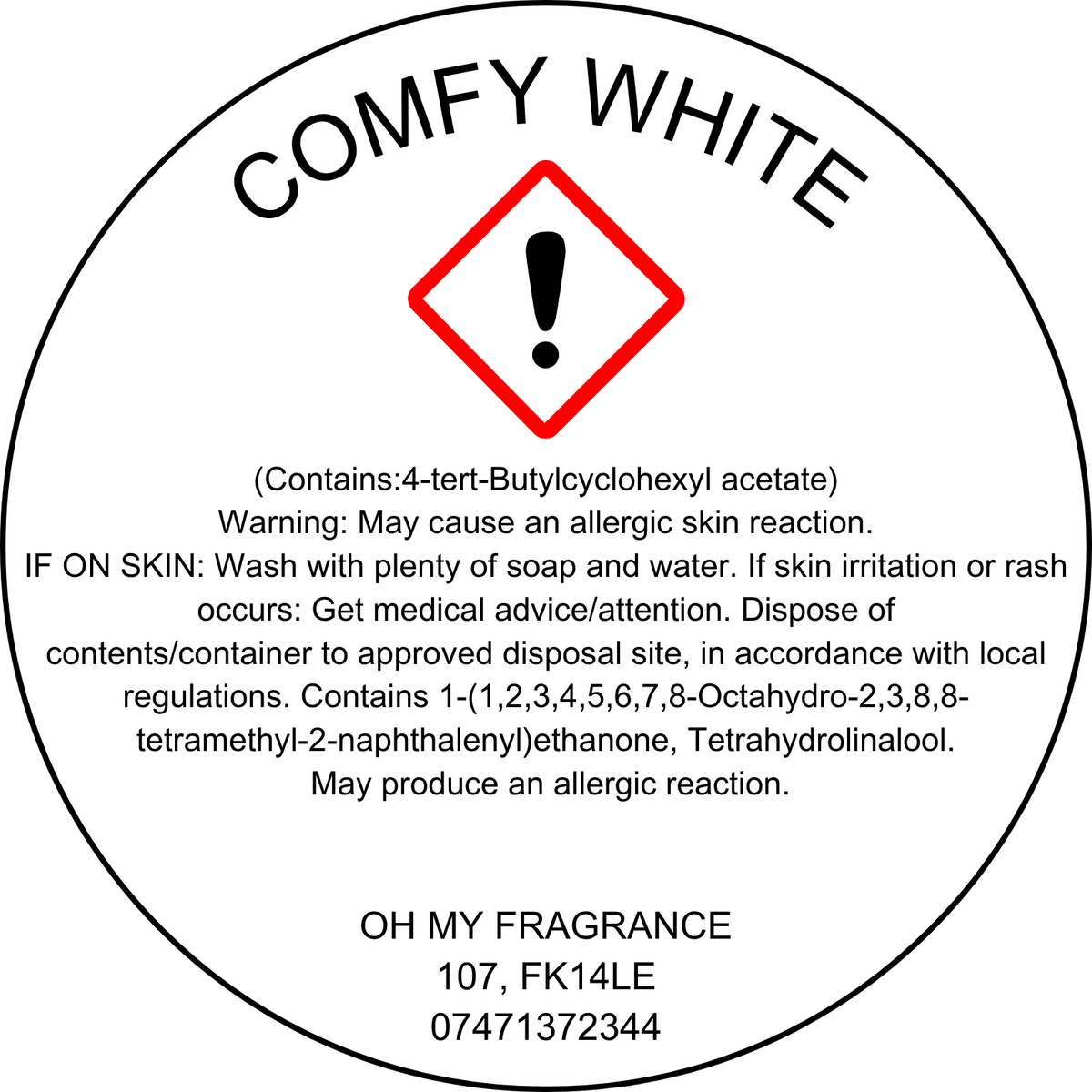 Comfy White - Discontinued
