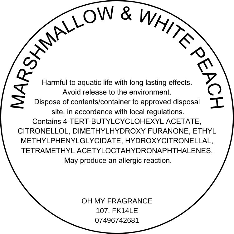 Marshmallow & White Peach - Discontinued