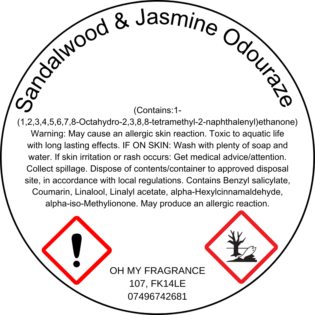 Sandalwood & Jasmine Odouraze