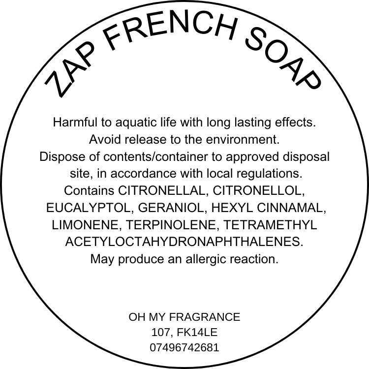 Zap French Soap - Discontinued