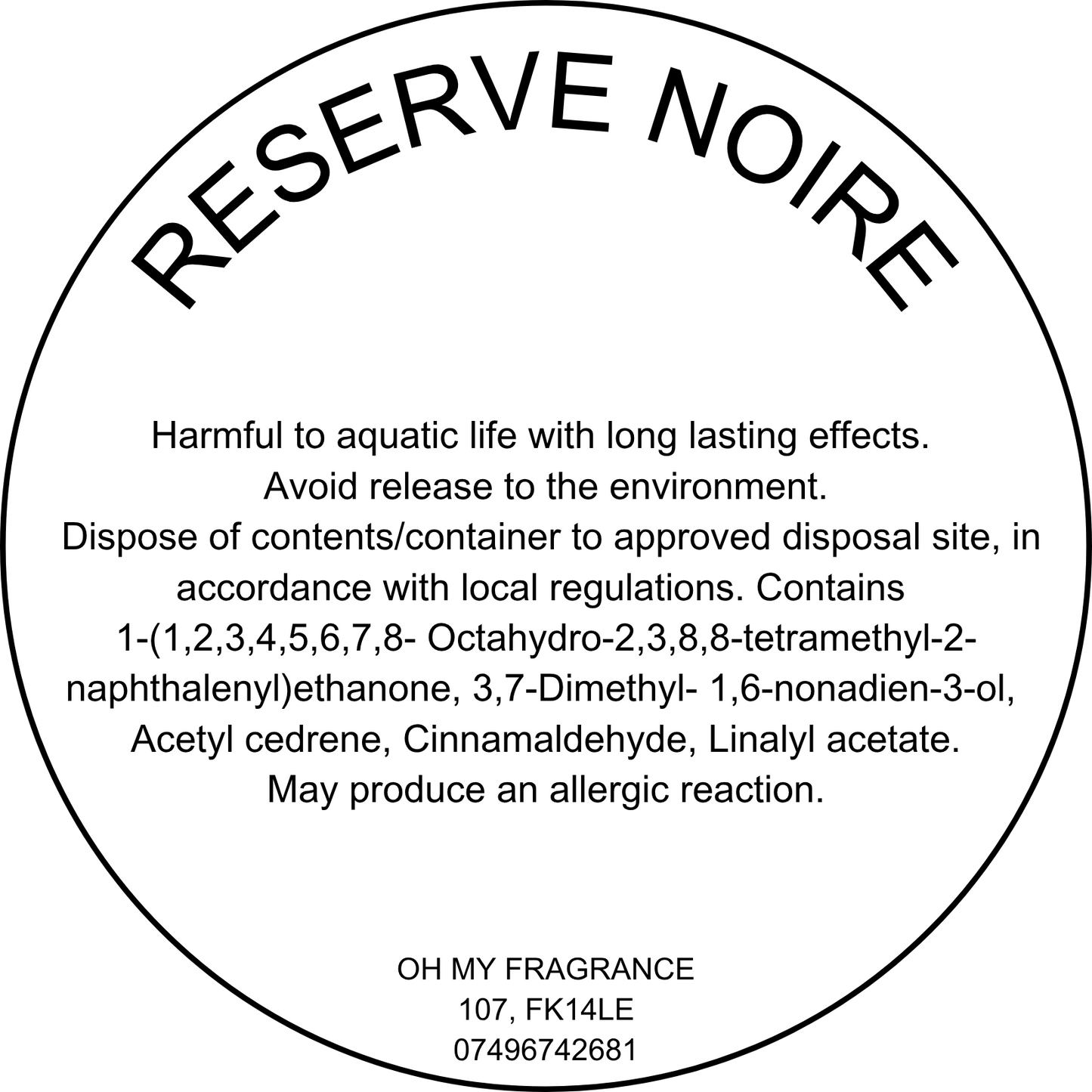 Reserve Noire