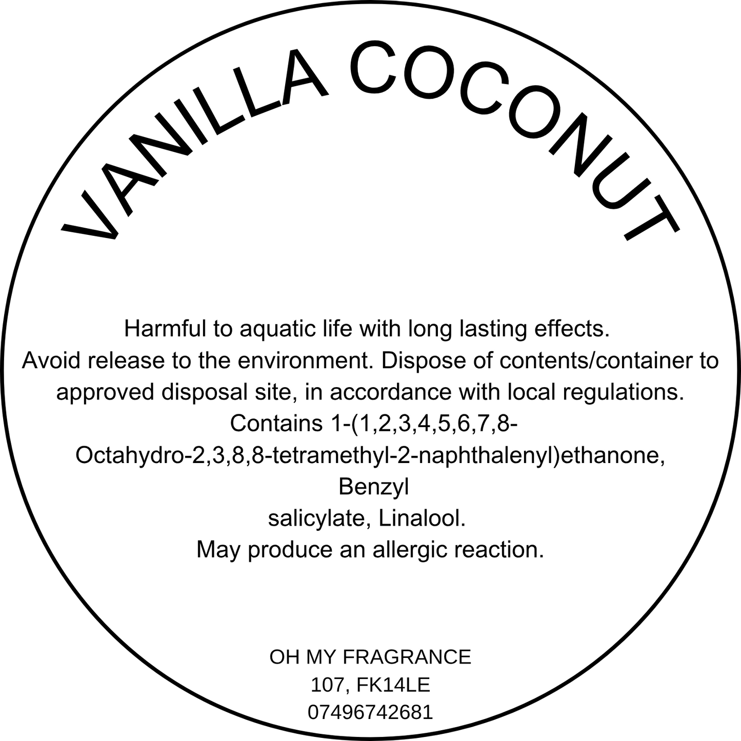 Vanilla Coconut