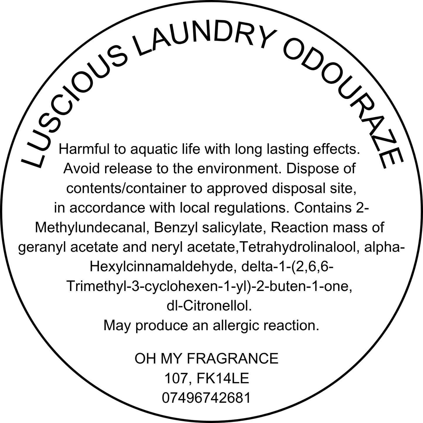Luscious Laundry Odouraze