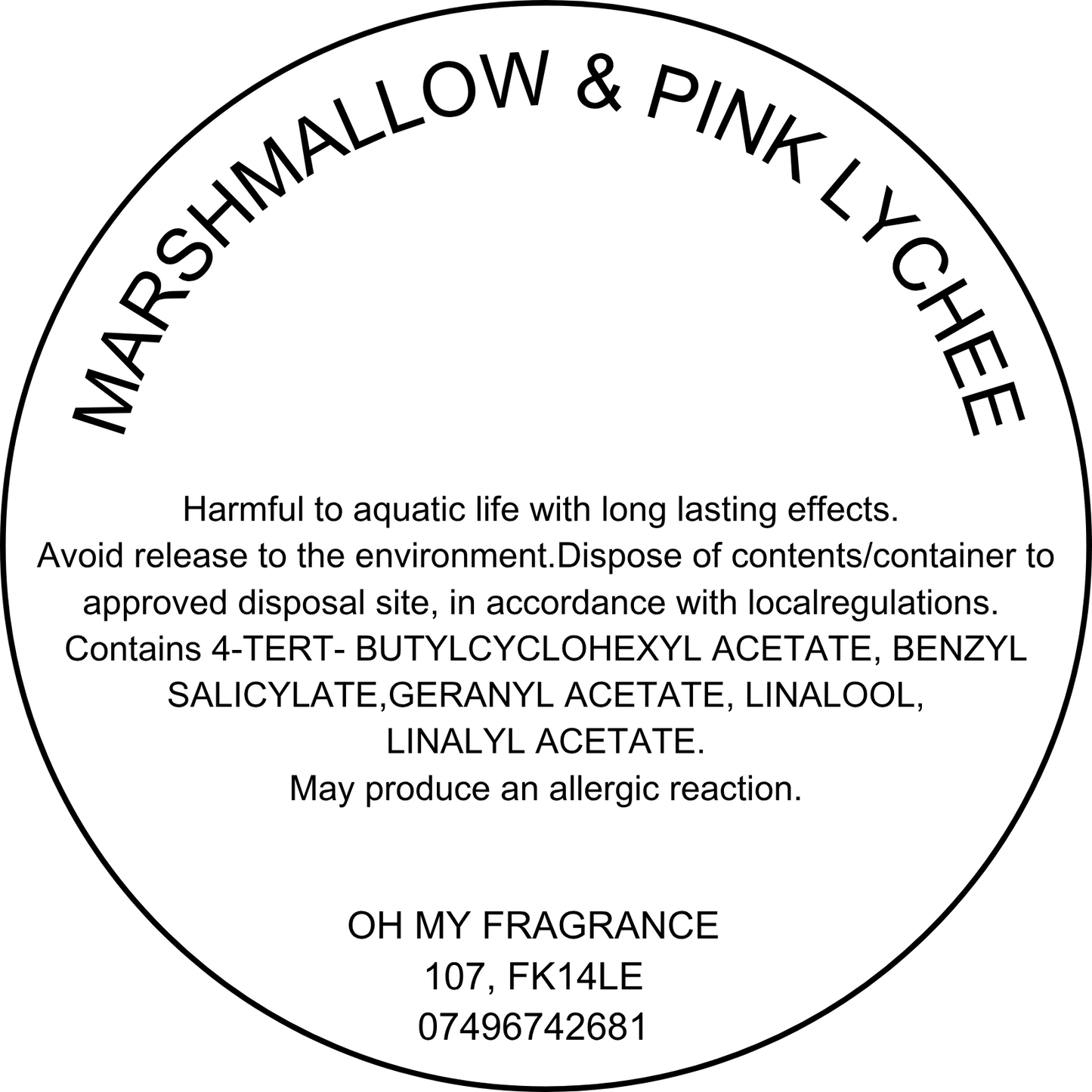 Marshmallow & Pink Lychee
