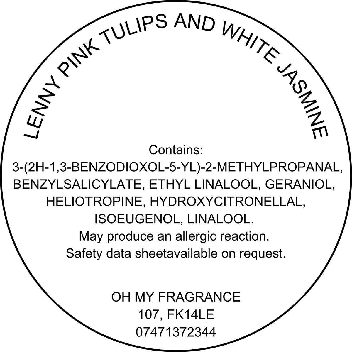 Lenny Pink Tulips and White Jasmine