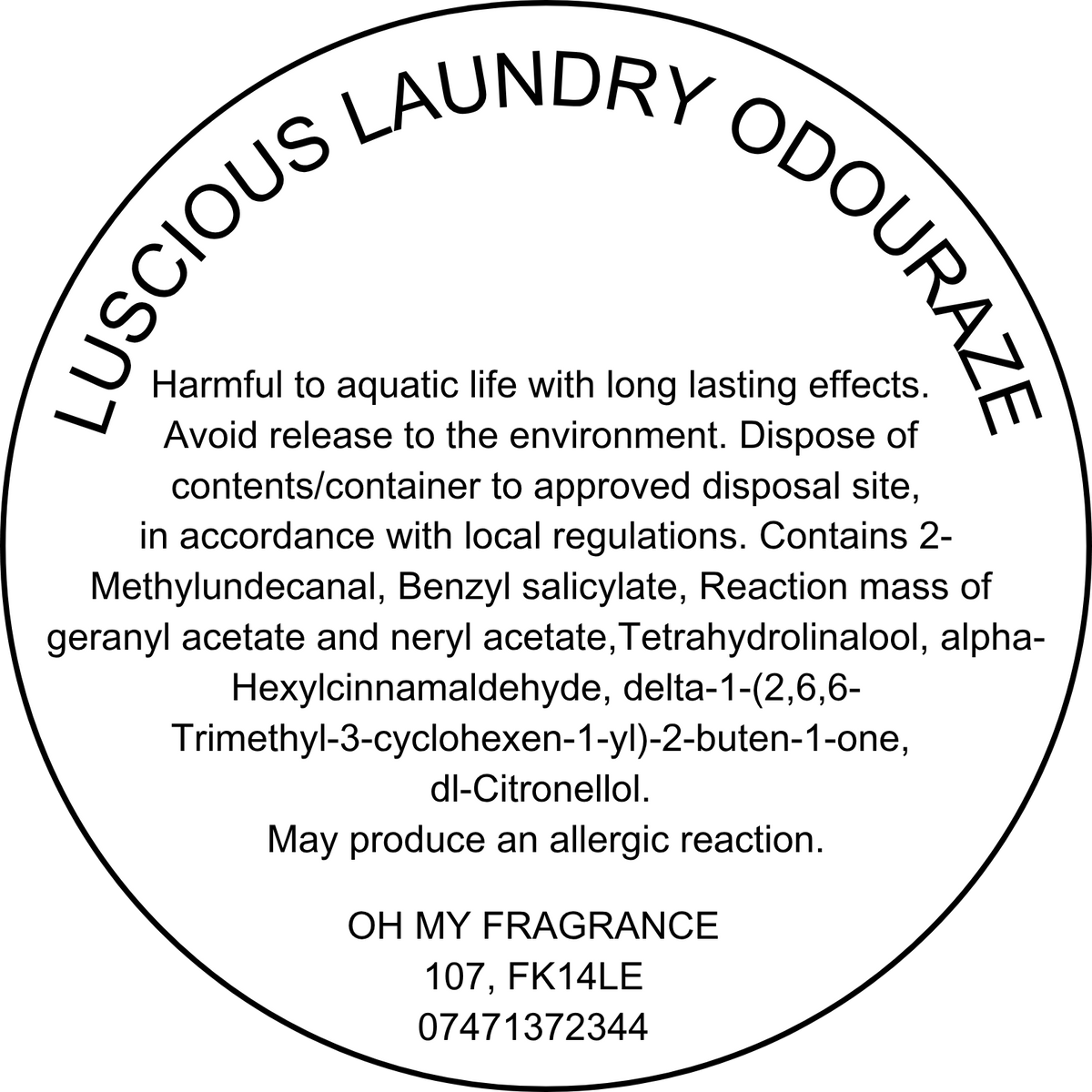 Luscious Laundry Odouraze