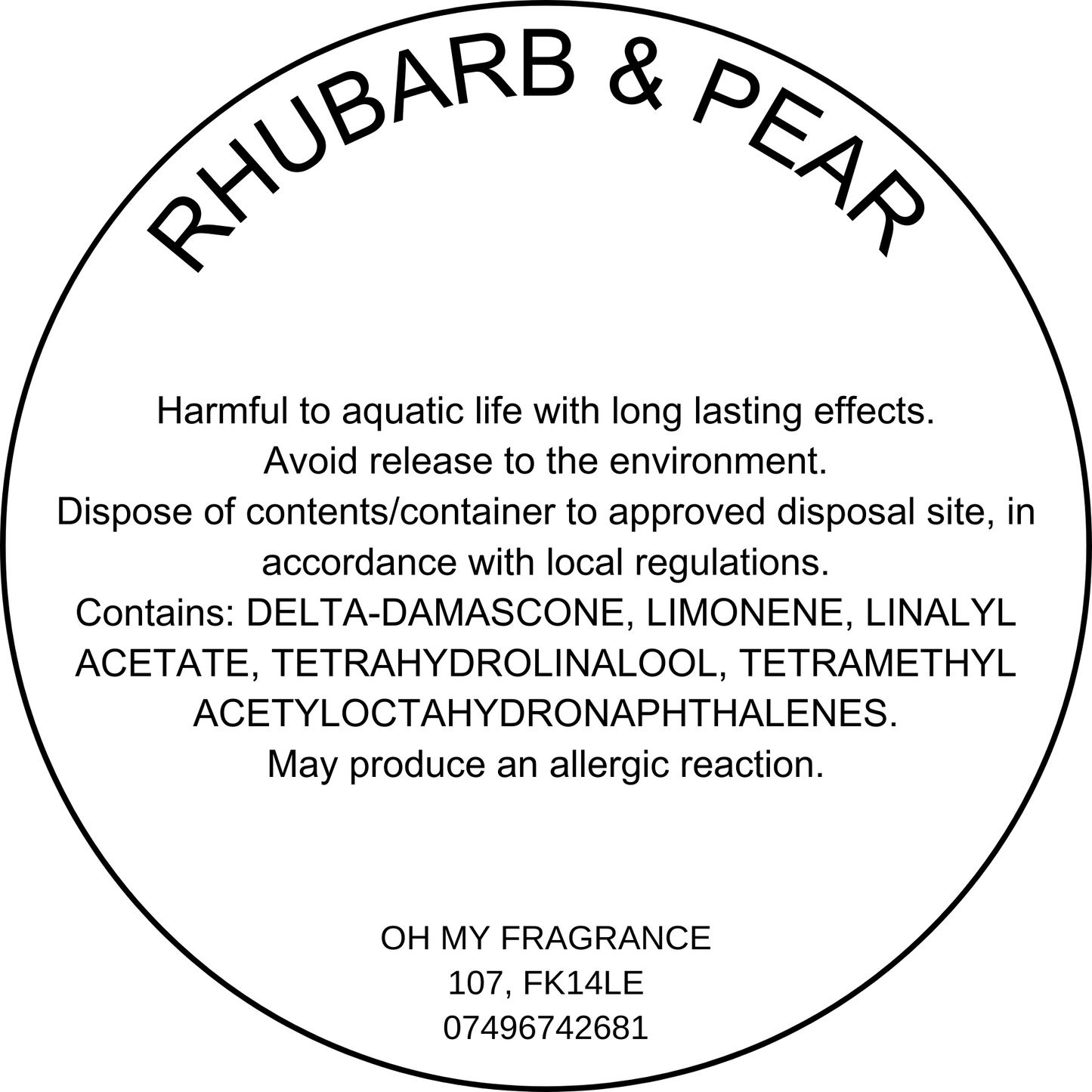 Rhubarb & Pear