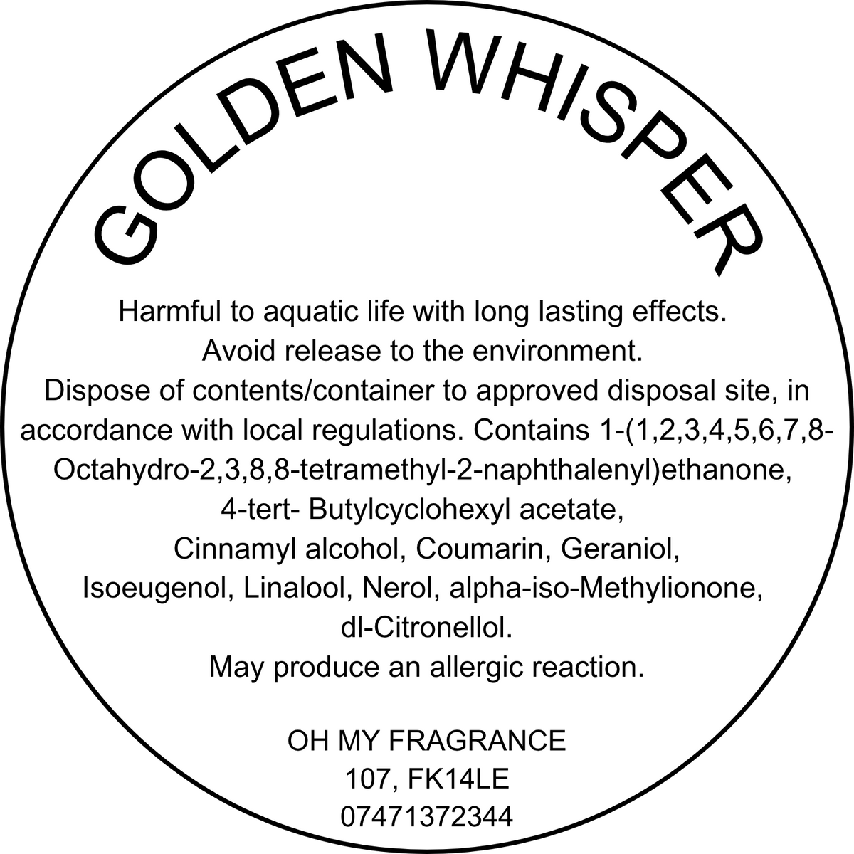 Golden Whispher