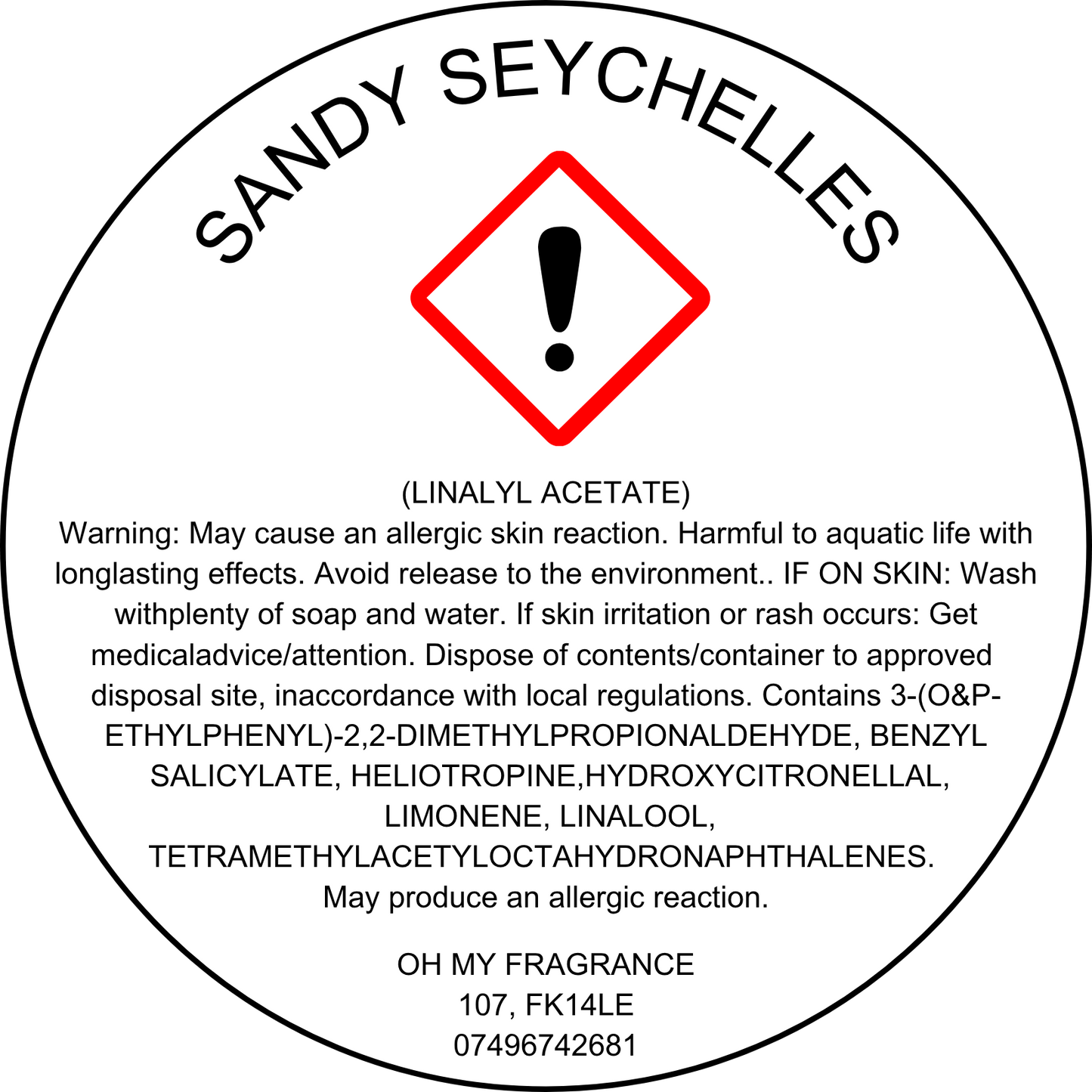 Sandy Seychelles - Discontinued