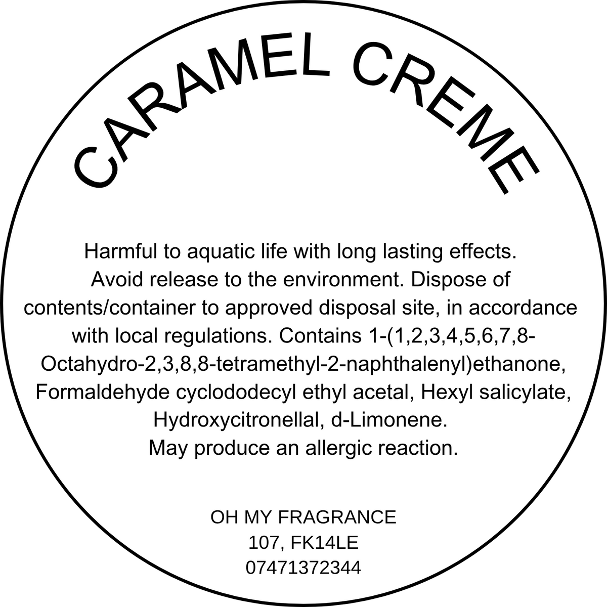 Caramel Creme