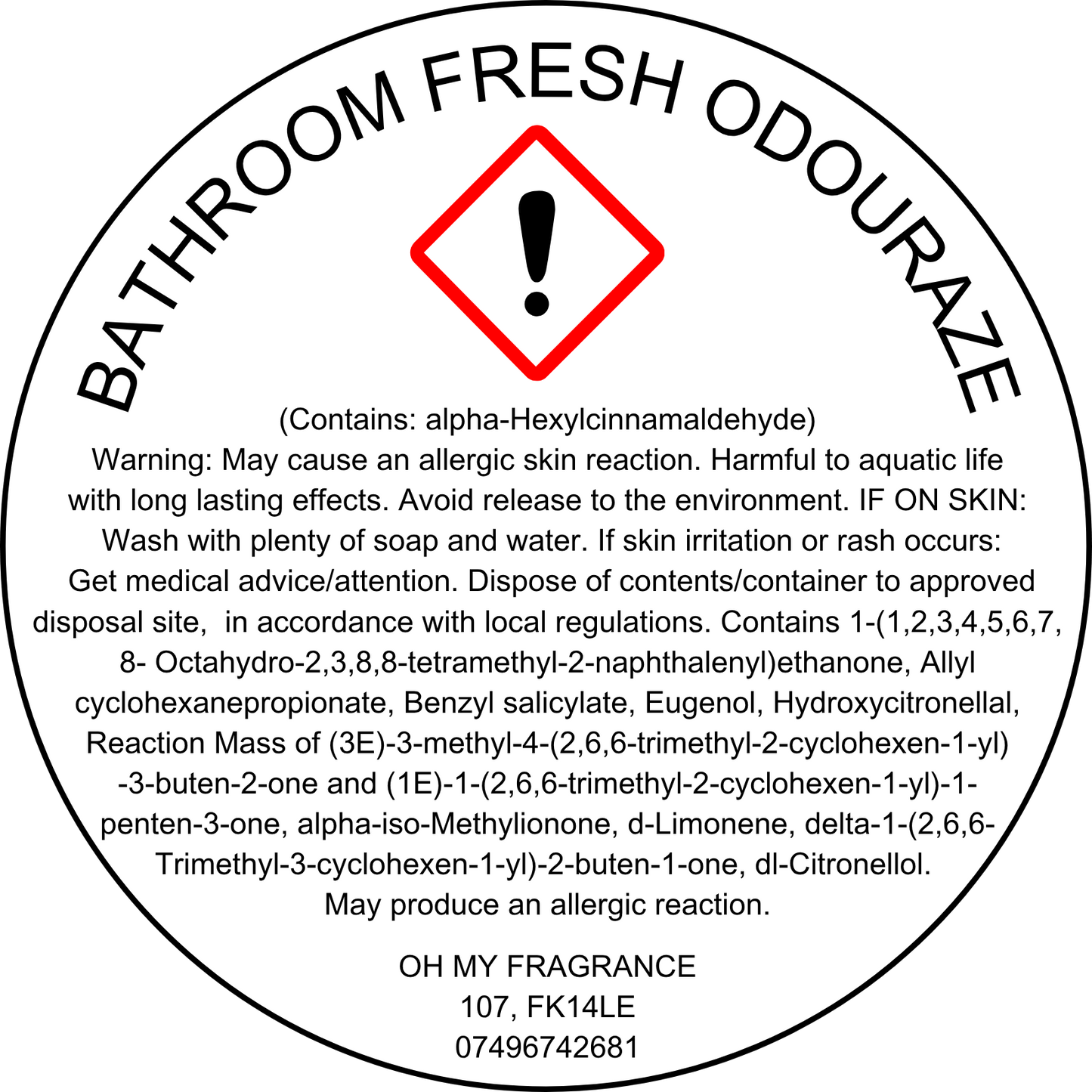 Bathroom Fresh Odouraze