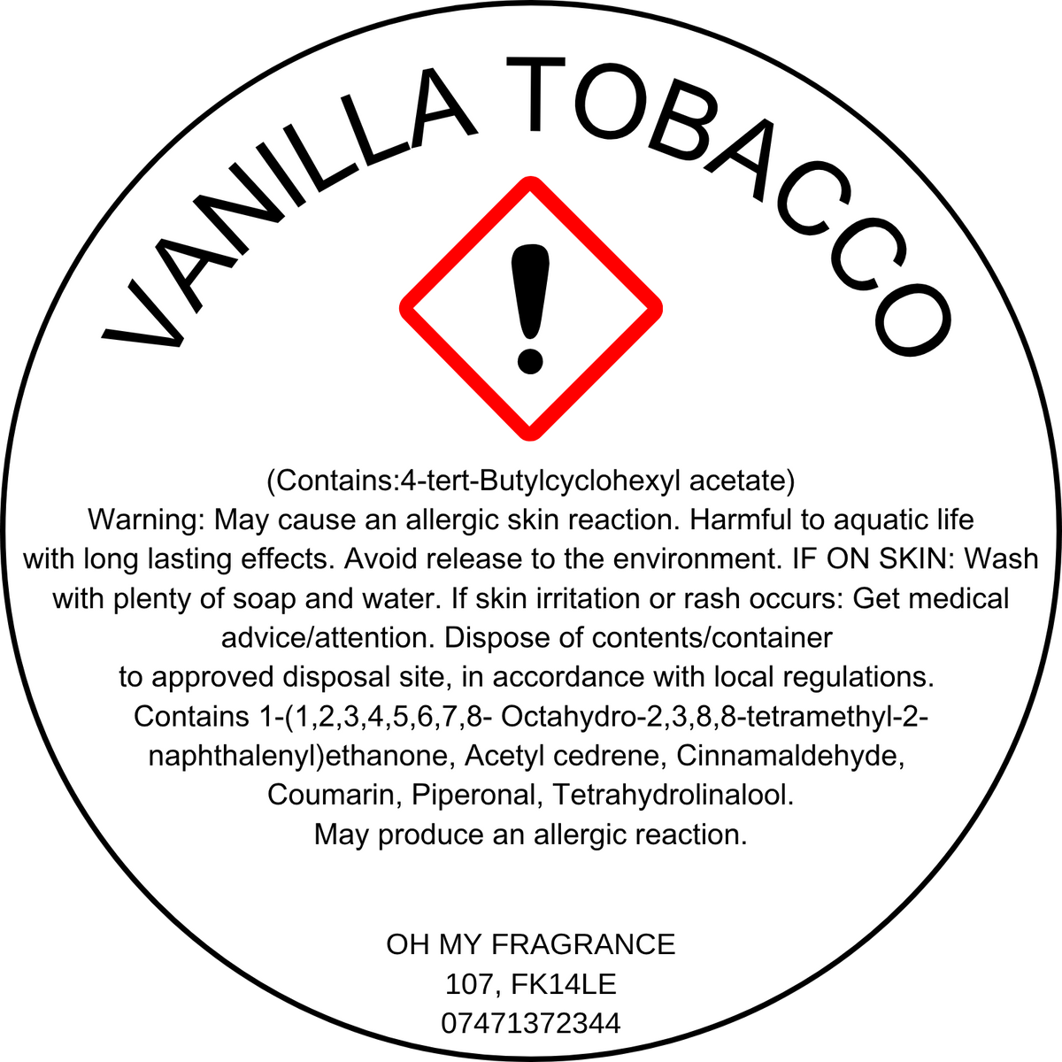 Vanilla Tobacco