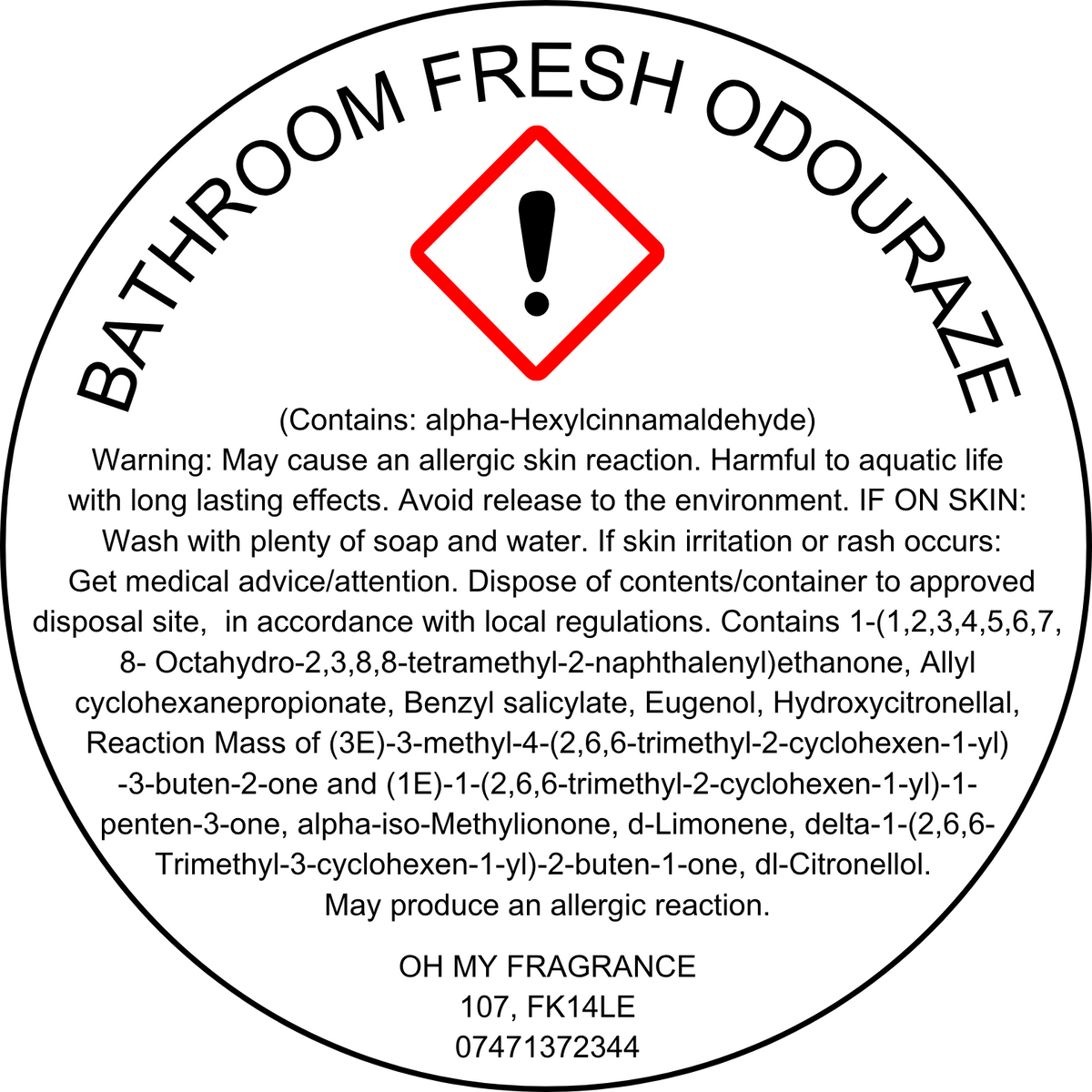 Bathroom Fresh Odouraze