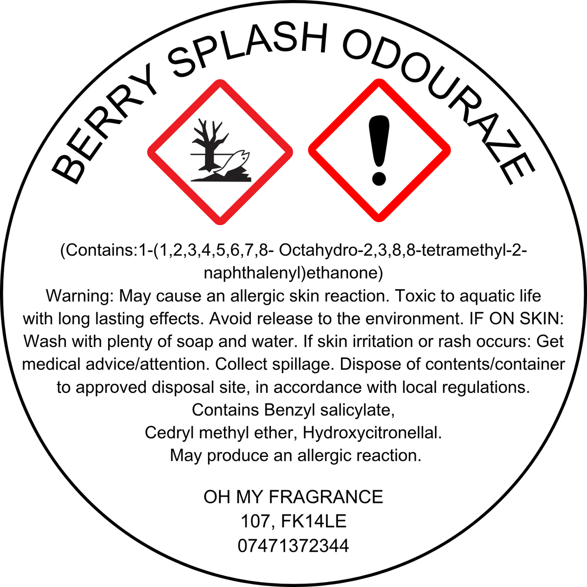 Berry Splash Odouraze
