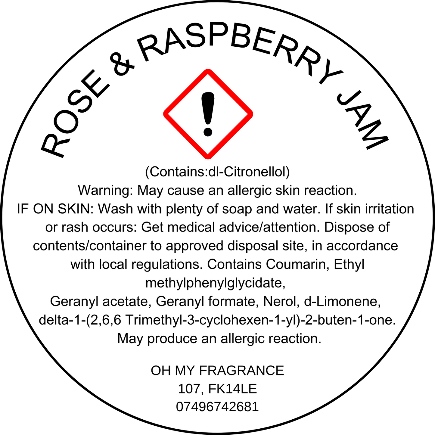 Rose & Raspberry Jam