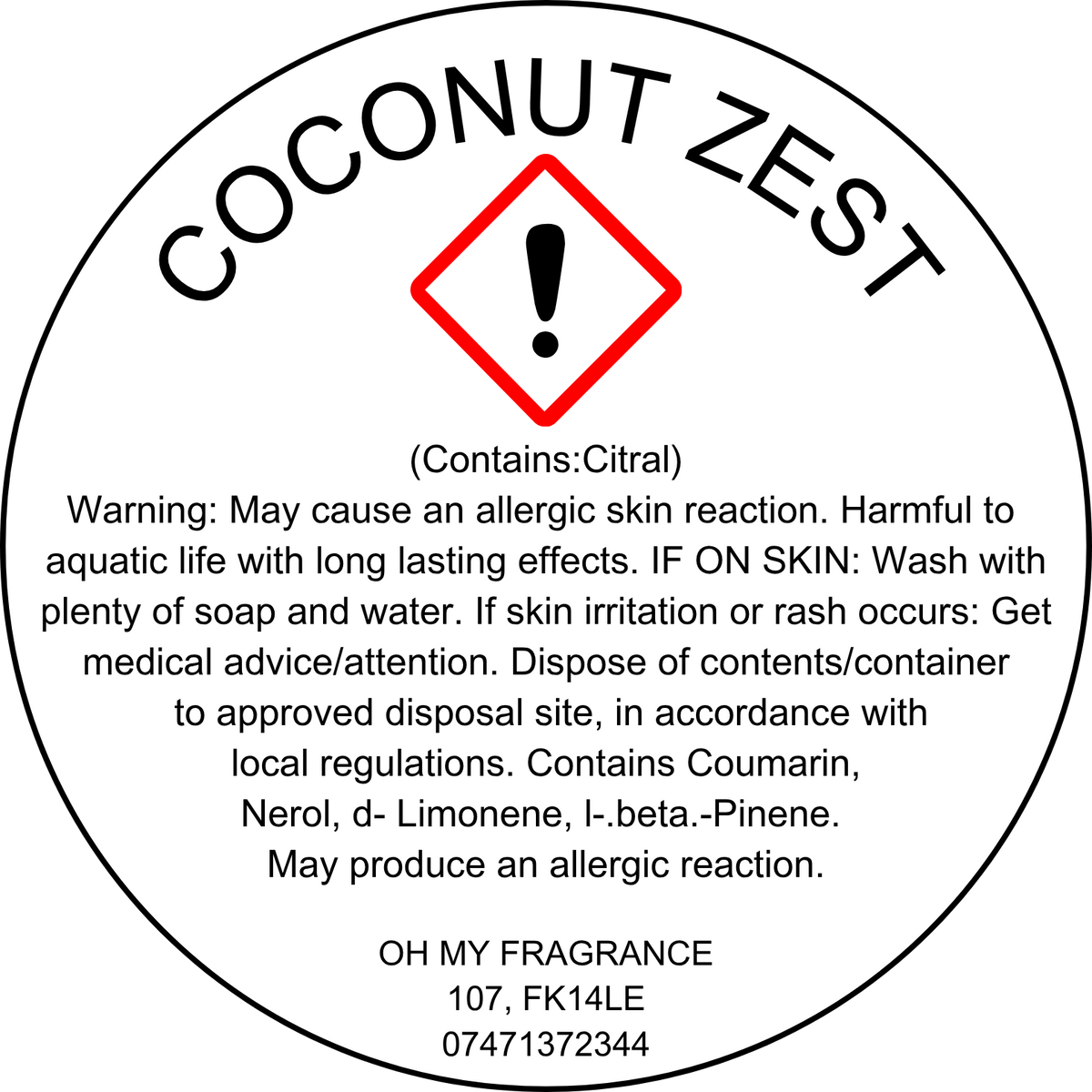 Coconut Zest