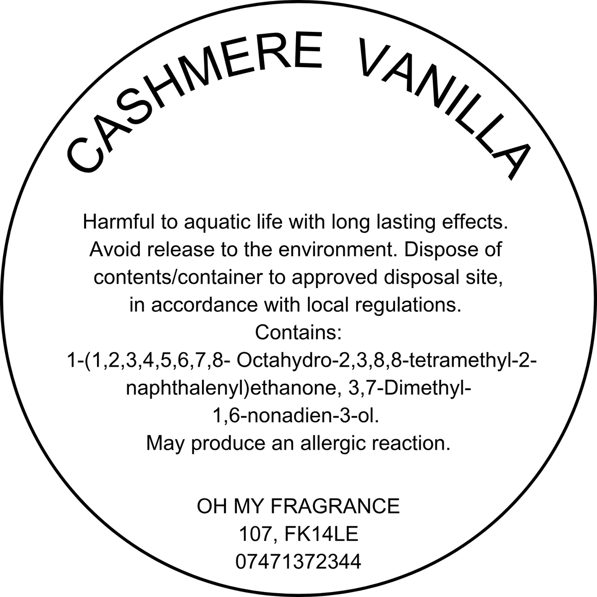 Cashmere Vanilla