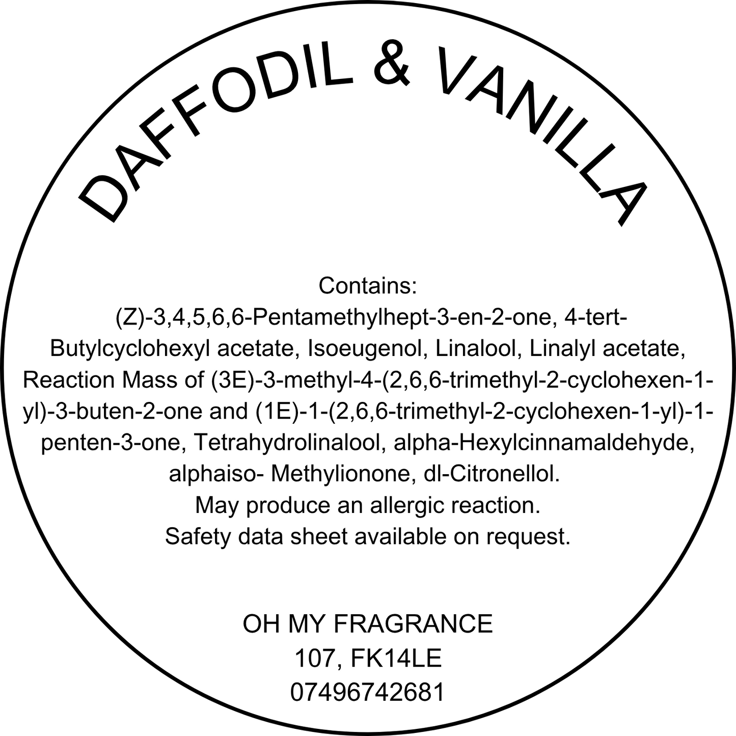 Daffodil & Vanilla