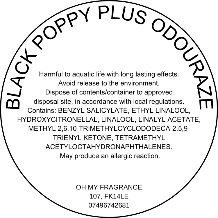 Black Poppy Plus Odouraze