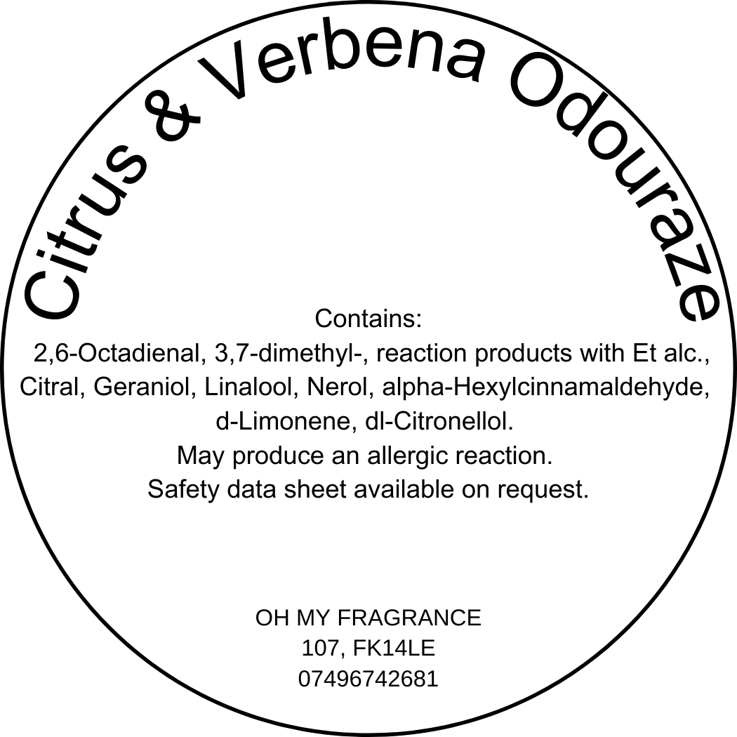Citrus & Verbena Odouraze