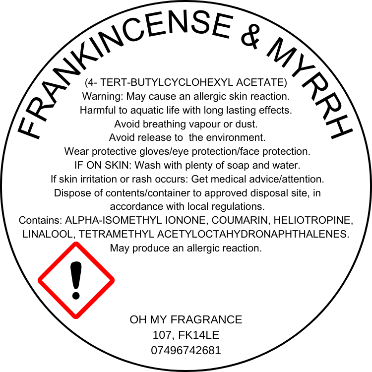 Frankincense & Myrrh